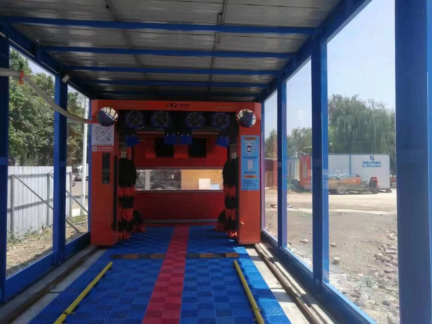 全自動洗車機進駐華北水利水電大學
